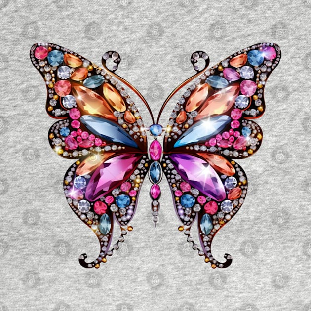 Bejeweled Butterfly #10 by Chromatic Fusion Studio